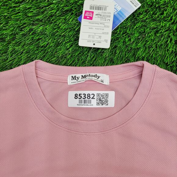 My-Melody Japanese Rabbit Shirt Womens L/XL 20x26 Pink Tv-Show - Picture 9 of 15